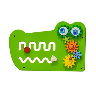 Wall game - big crocodile